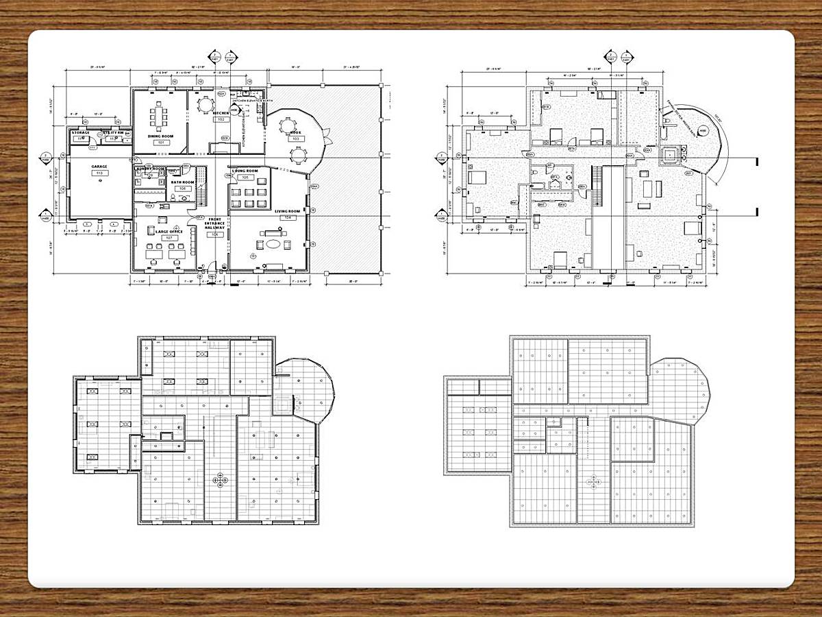 Revit Architecture Floor Plans