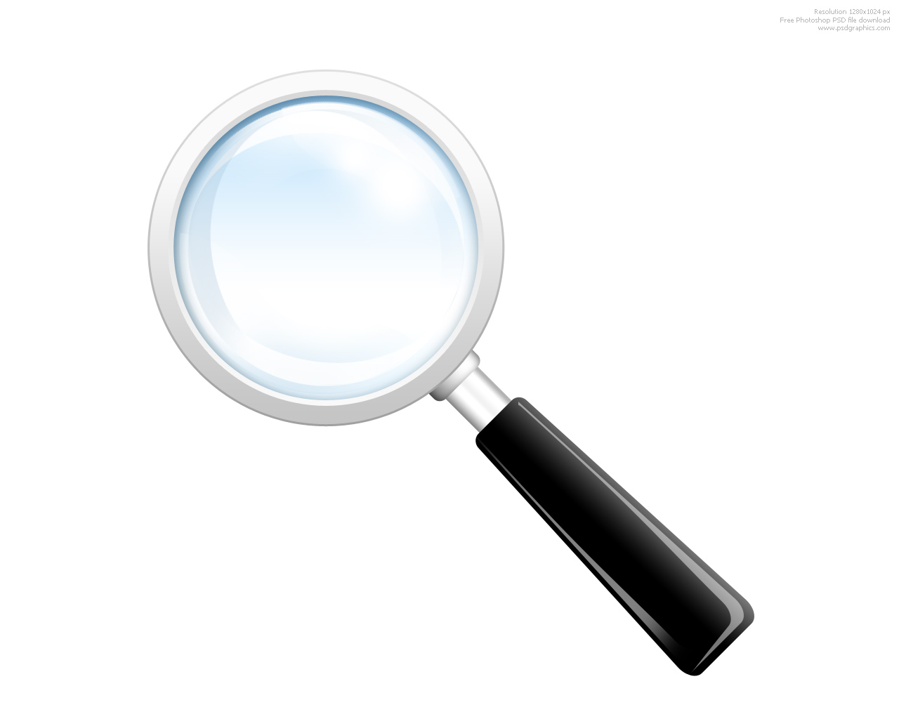 5 Magnifying Glass Search Icon Images