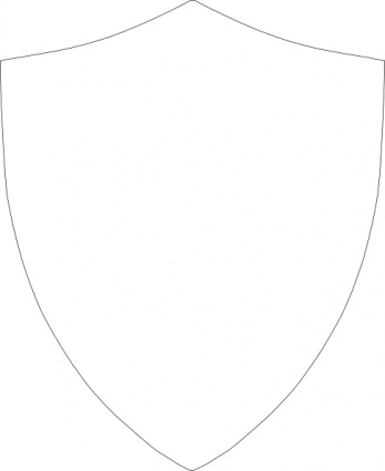 Shield Outline Clip Art Shield Outline Clip Art