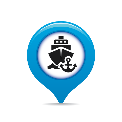 Shipping Port Icon