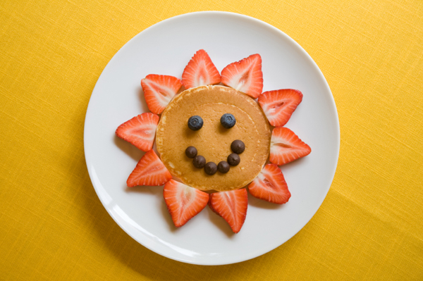 Smiley-Face Pancake Breakfast