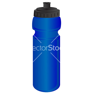 Sports Water Bottle Vector