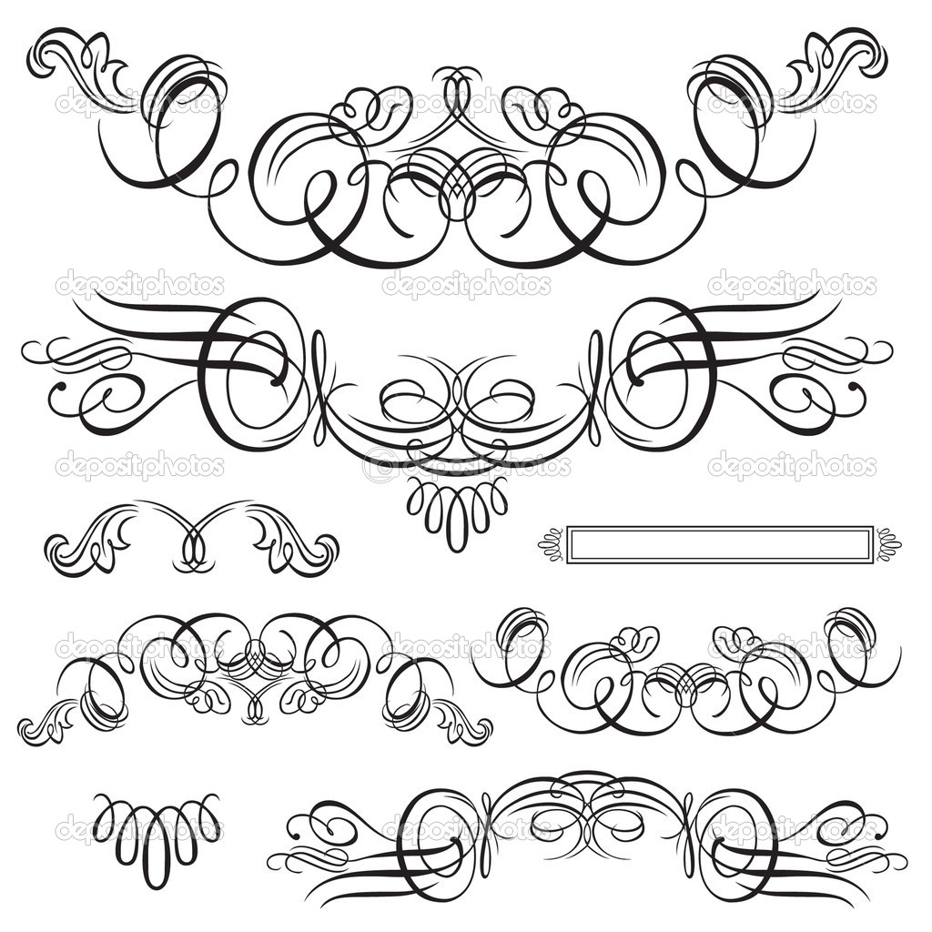 Swirl Designs Clip Art