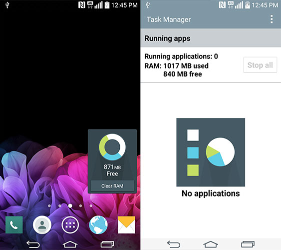 Task Manager On LG G3