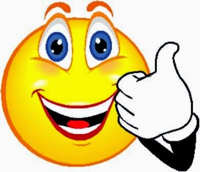 Thumbs Up Smiley Face Clip Art