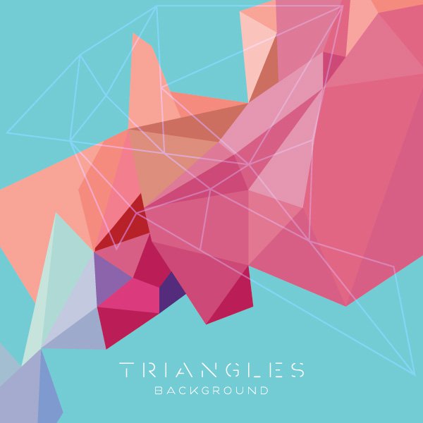 15 Abstract Triangle Wallpapers Graphic Design Images