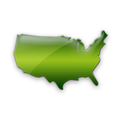 USA Map Icon