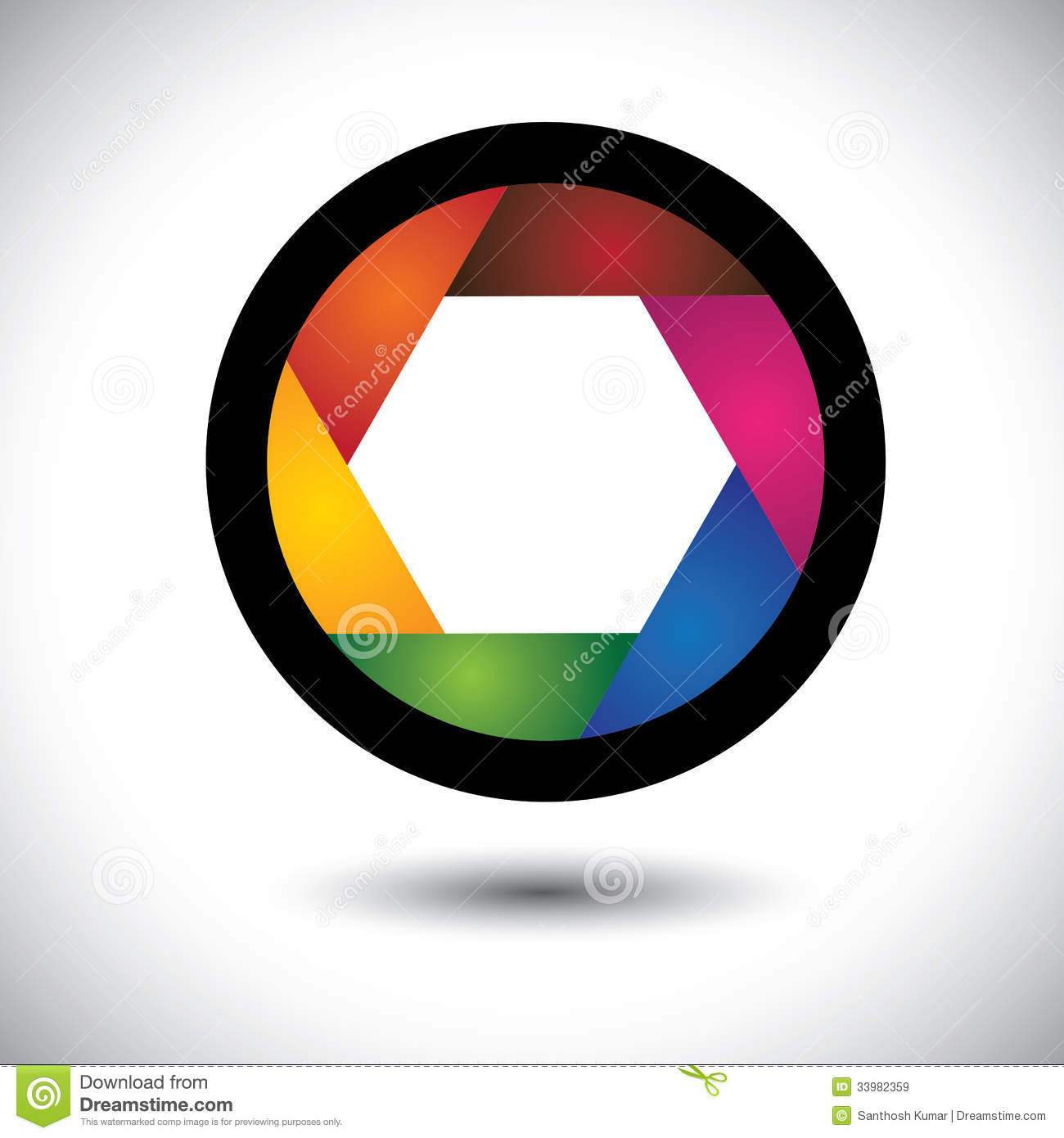 Vector Camera Shutter Apertures Vector Camera Shutter Apertures