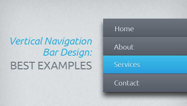 Vertical Navigation Designs