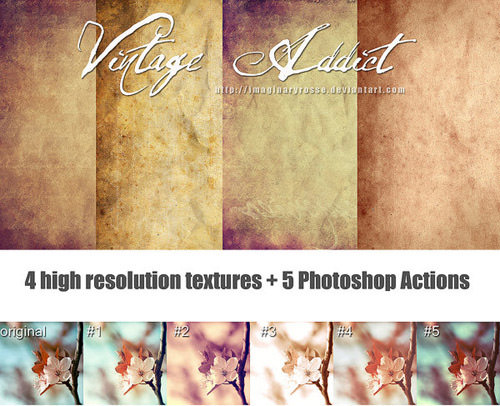 Vintage Effect Photoshop Actions