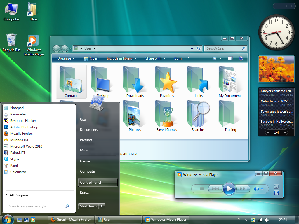 Vista Themes Download for Windows 7
