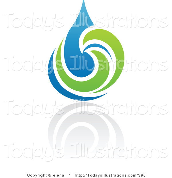 Water Drop Logo Design