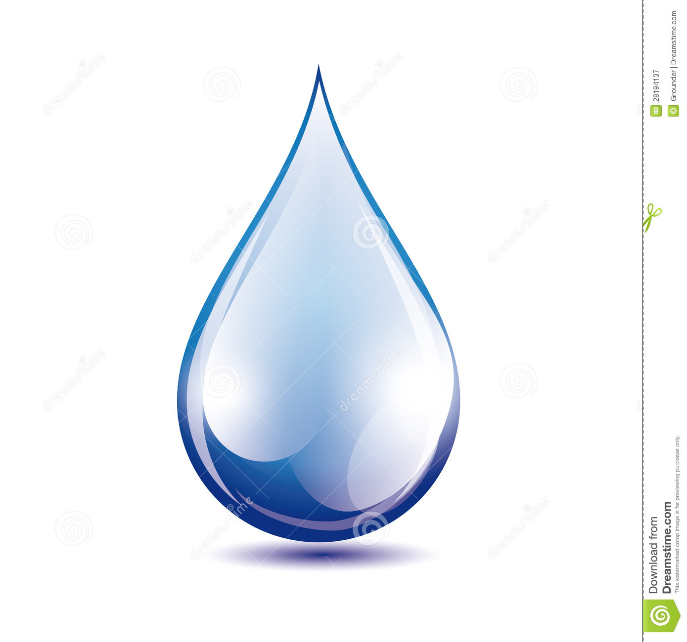 12 Water Drop Vector Images