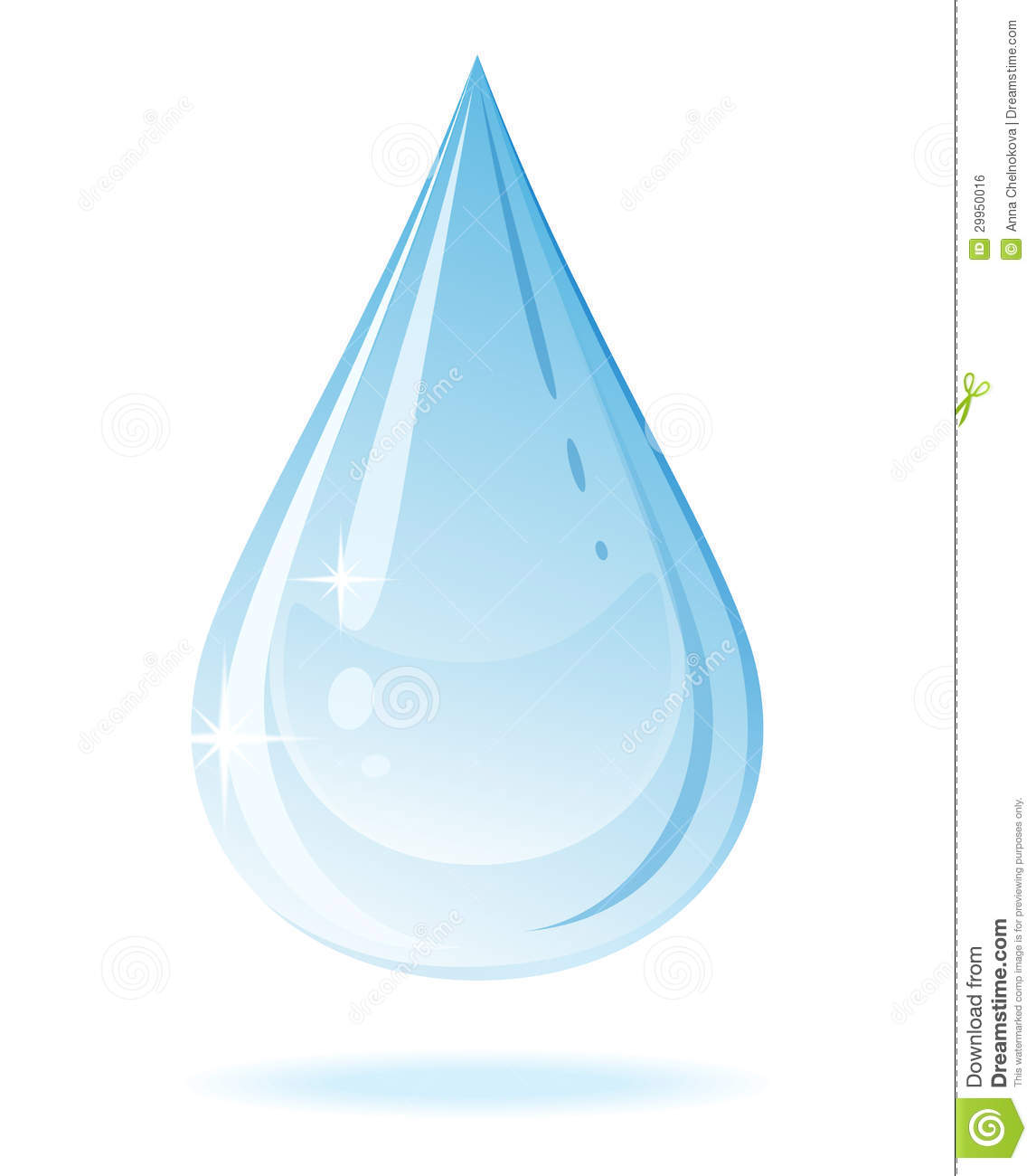 Water Drop Vector Free