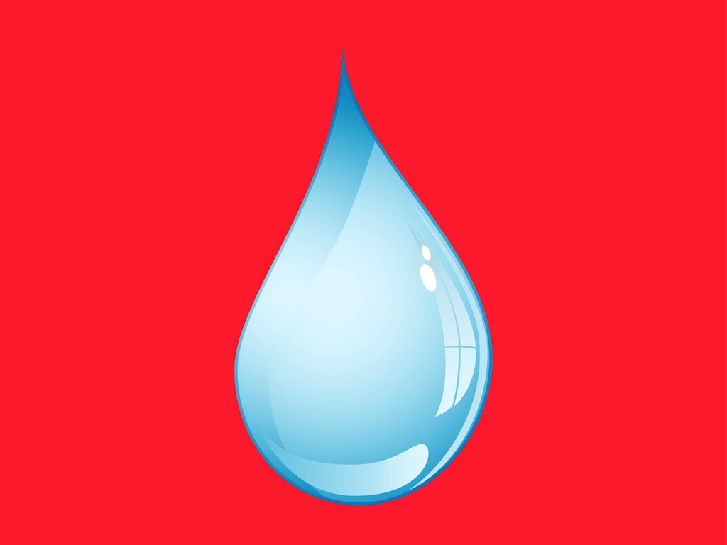 Water Drop Vector Free