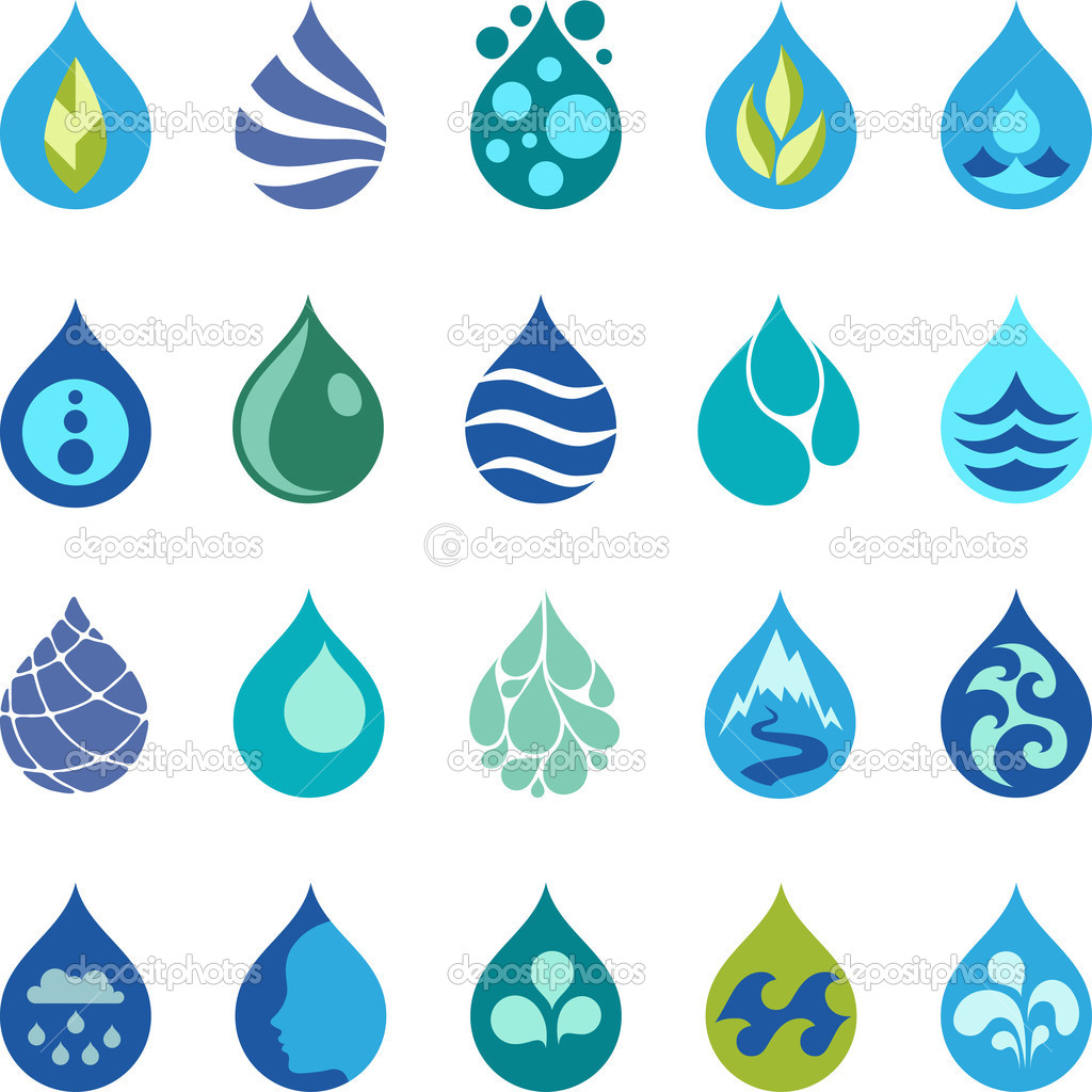 Water Drop Vector