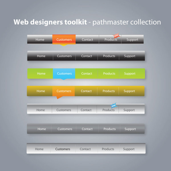 Web Page Navigation Bar Design Web Page Navigation Bar Design
