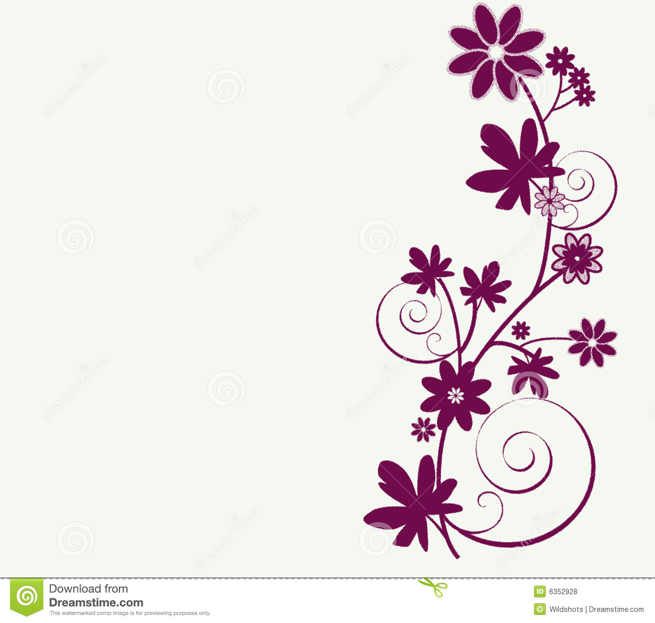 White Flower Design