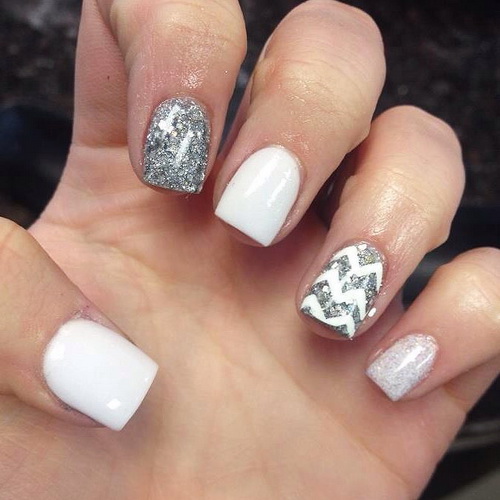 20 White Nail Design Ideas Images