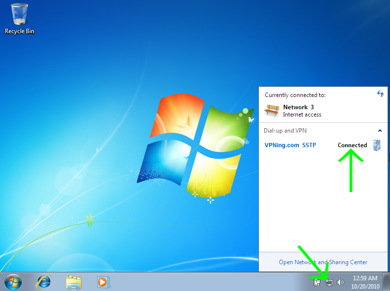 Windows 7 Network Connection Icon