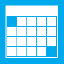 Windows 8 Metro Calendar Icon Windows 8 Metro Calendar Icon