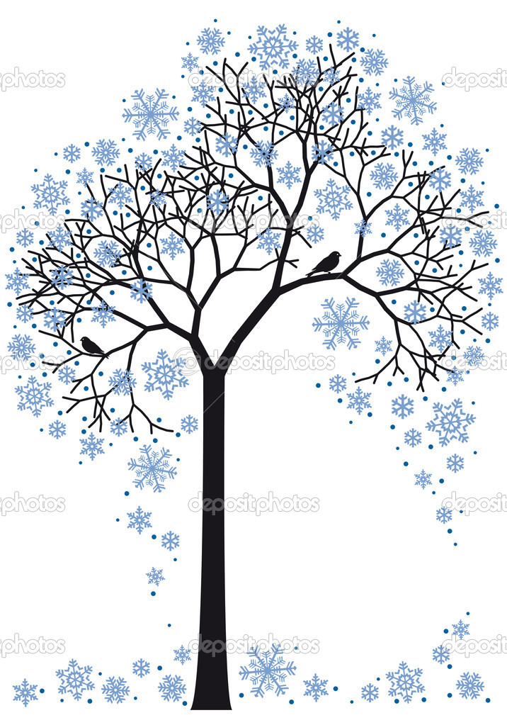 Winter Tree Clip Art Free