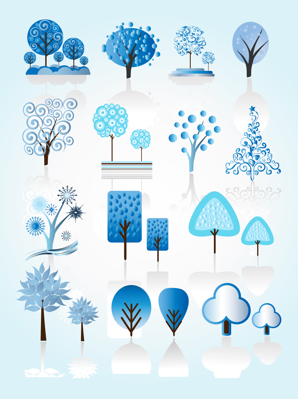 Winter Tree Clip Art