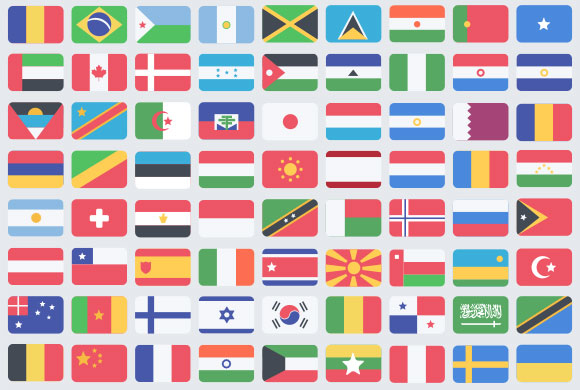 World Flag Icons