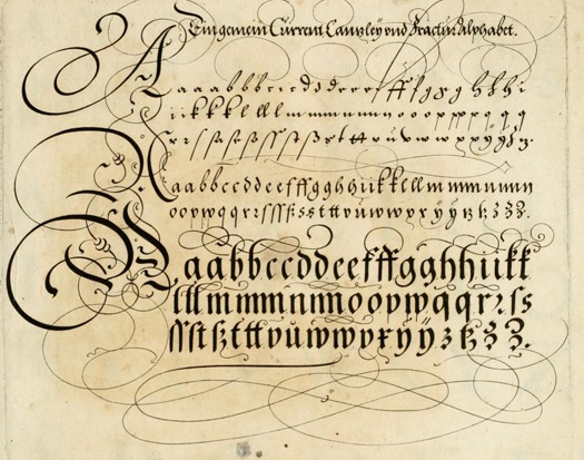 15 Photos of English 17th Century Handwriting Fonts