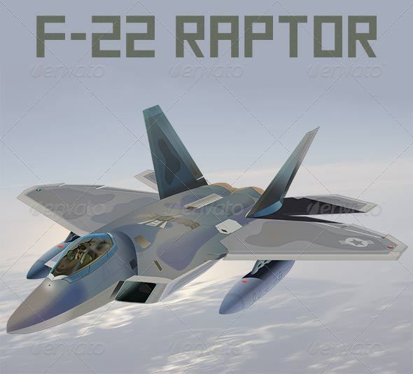 22 Raptor Fighter Jet