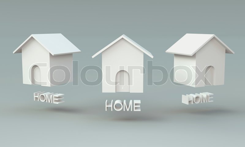 3D Home Icon