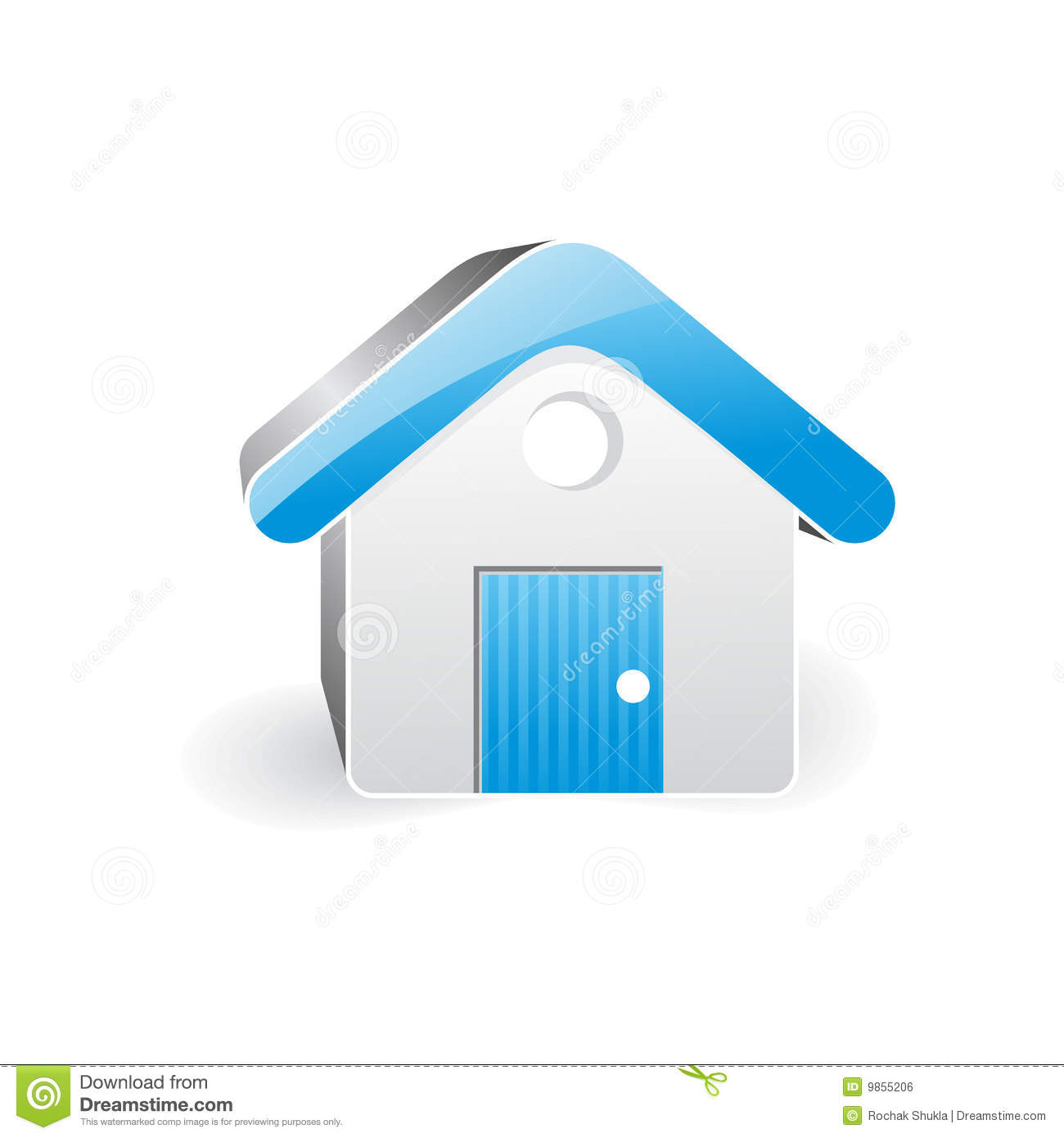 3D Home Icon