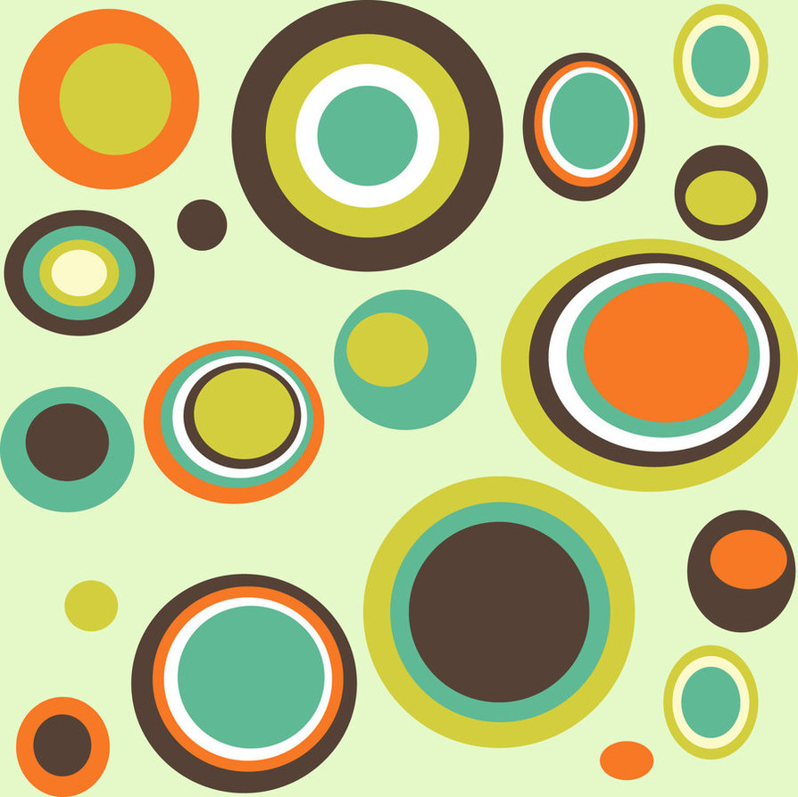 Abstract Circle Vector Art