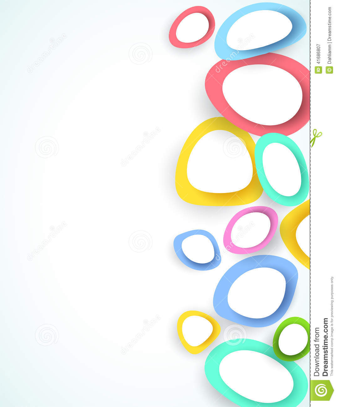 Abstract Colorful Circle S