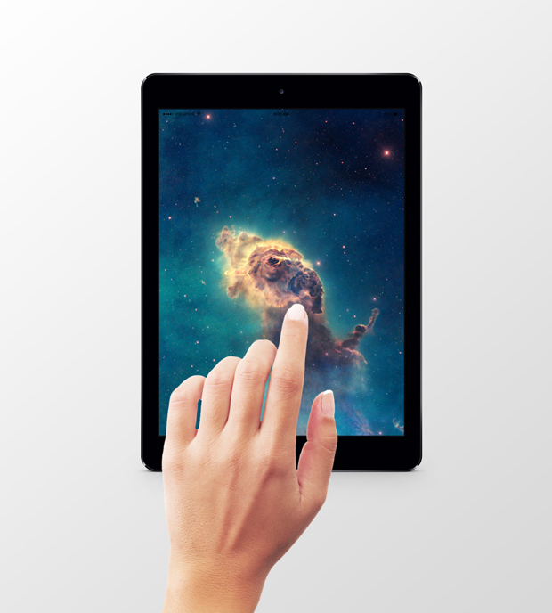 Air iPad PSD Mockup