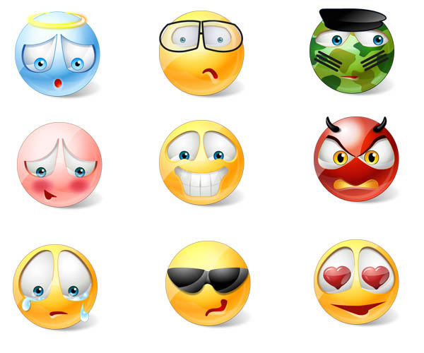 Animated Emoticons Icons