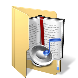 Audio Book Folder Icon