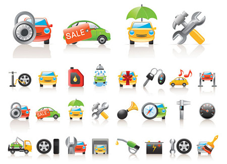 12 Free Automotive Icons Images