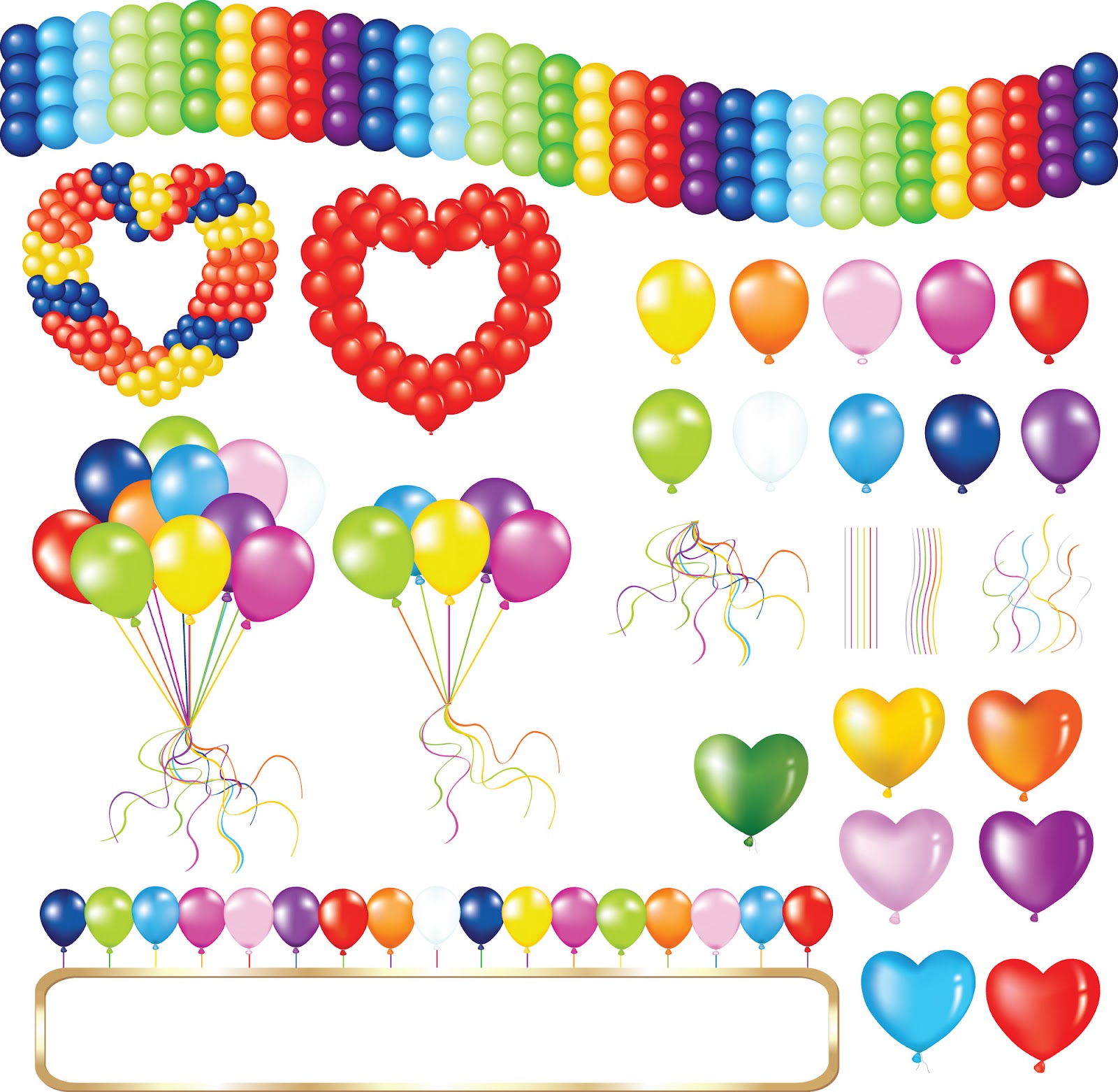 Balloon Vector Art Free