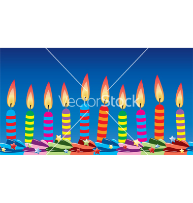 Birthday Candle Vector