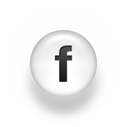 Black and White Facebook Logo Icon