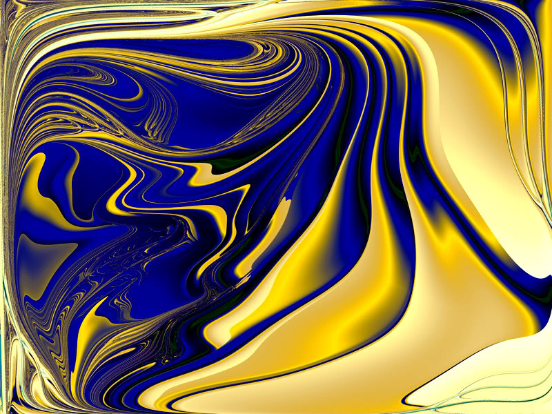 18 Blue And Gold Swirl Design Images