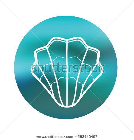 Blue Spiral Sea Shells