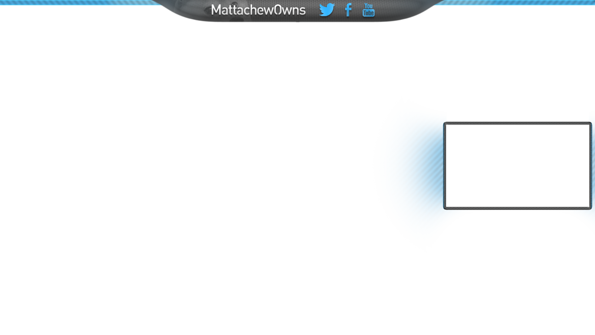 Blue Twitch Overlay Template Blue Twitch Overlay Template