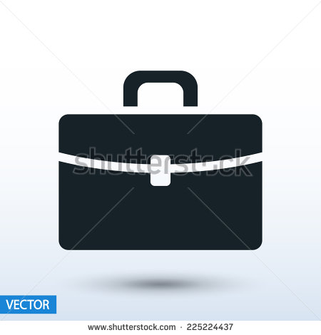 Briefcase Icon Vector