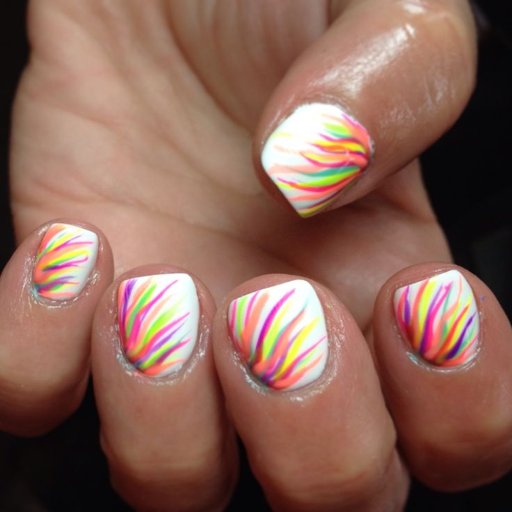 Bright Summer Nail Art Designs