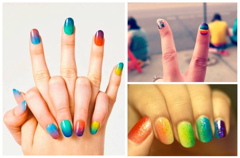 Bright Summer Nail Design Bright Summer Nail Design