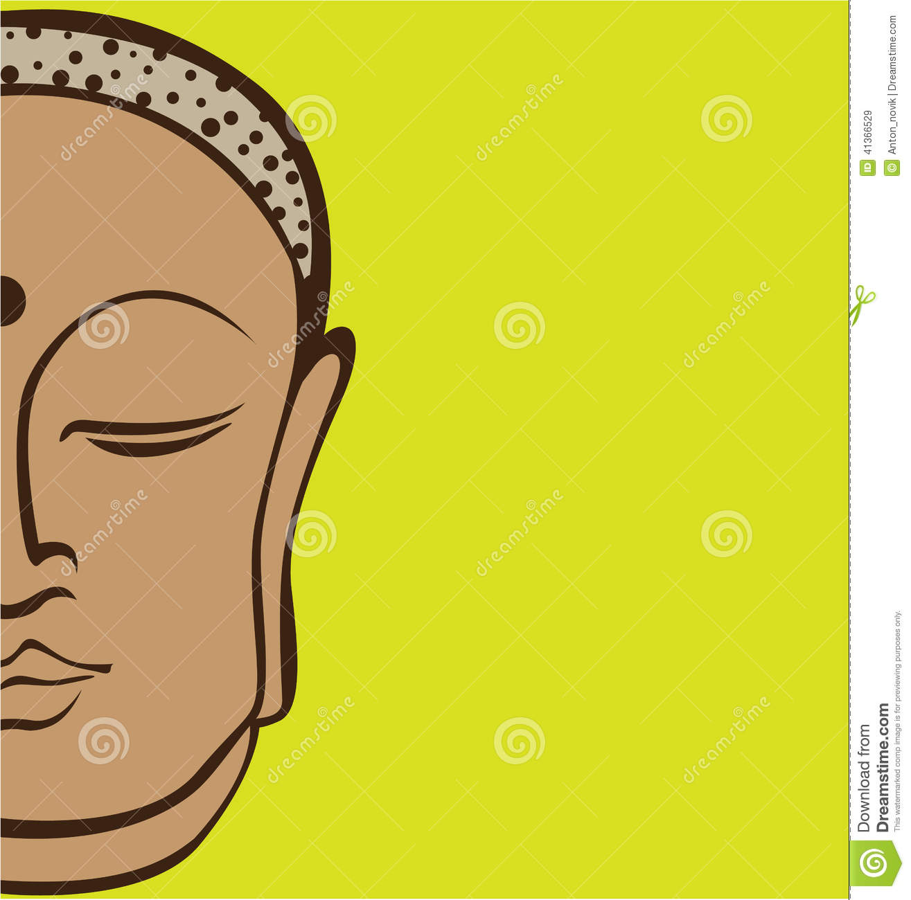 Buddha Vector Clip Art