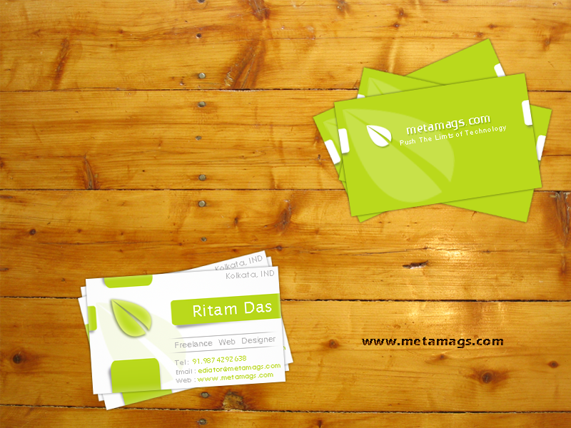 Business Card PSD Template