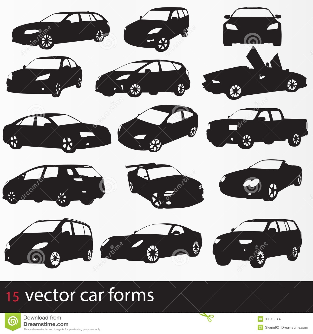 Car Silhouette Vector